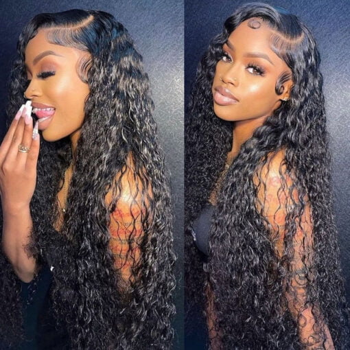 Prettyluxhair Loose Wave 360 Lace Frontal Wig Human Hair MI1604164