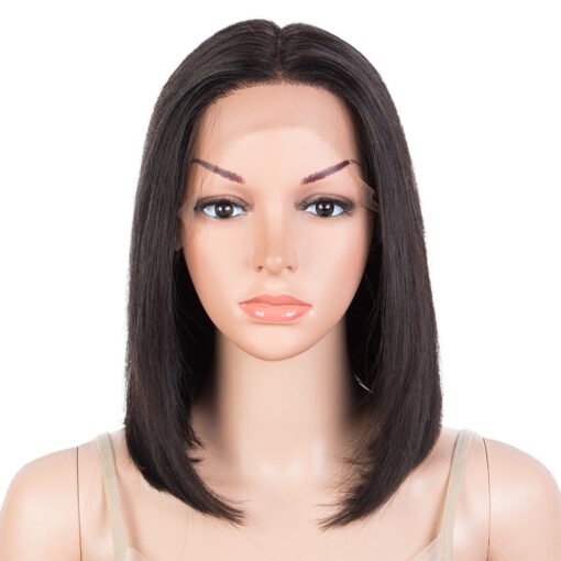 Rebecca Fashion Human Hair Lace Front Wigs 12 Inch Bob Wig MI1603000