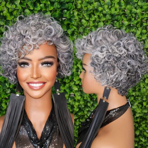 Short Gray Wig MI1604222