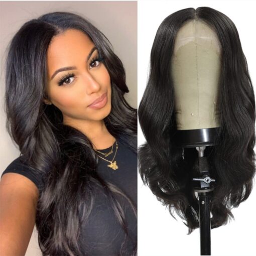 Soku Body Wave Synthetic Lace Front Wigs With Baby Hair 18 MI1603216