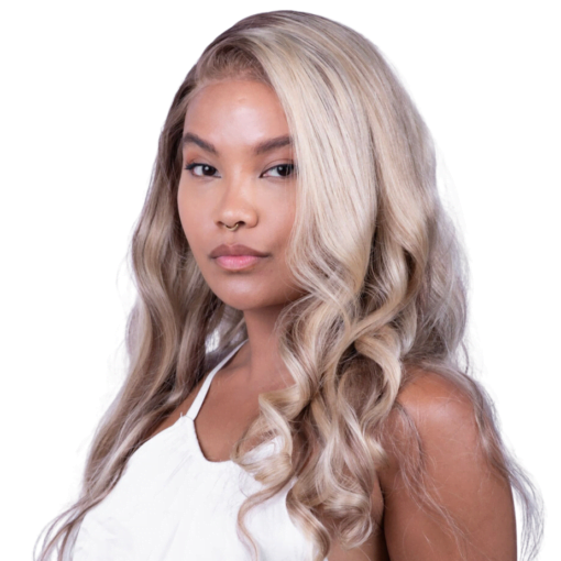 The Bella Mae Blonde Glueless Frontal Lace Wig Body Wave W MI1610899