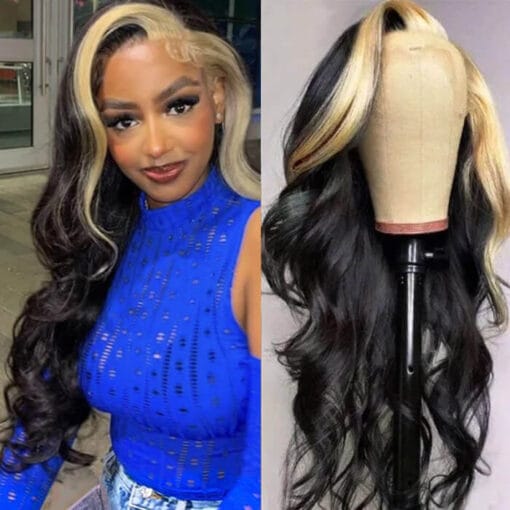 Two Tone Wigs And Hair Bundles Human Hair MI1611713