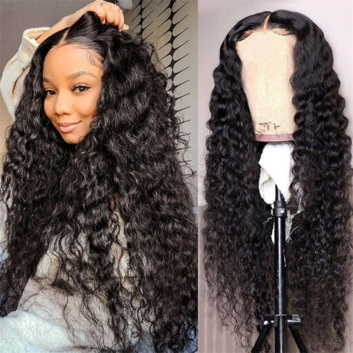 Ulit Hair Deep Wave 13X4 Lace Front Wig MI1602761