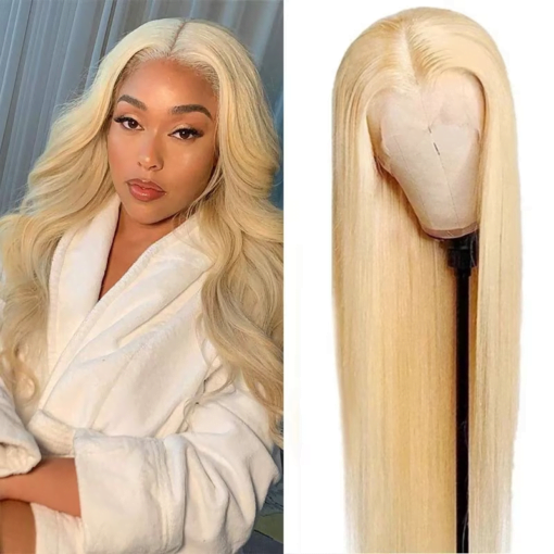 Usofthair 613 Blonde 13X4 Lace Front Human Hair Wigs Pre MI1610335