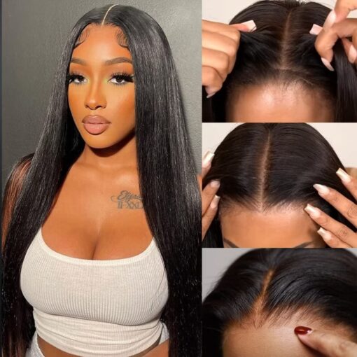 Veloma Wear And Go Glueless Wigs Human Hair Pre Plucked MI1605926