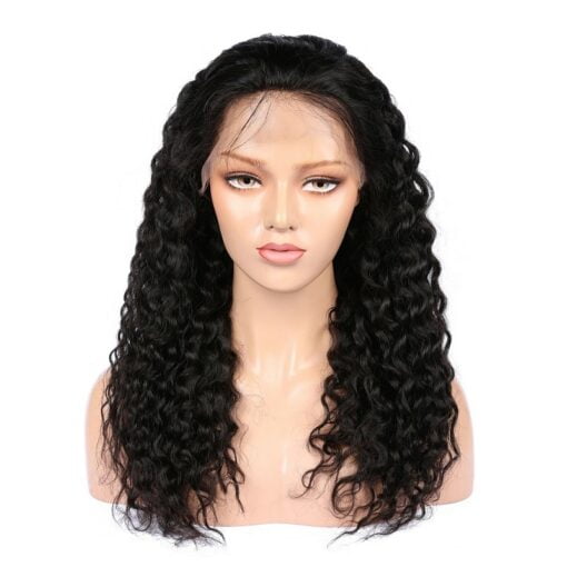 Virgin Brazilian Hair Deep Wave Lace Front Wigs MI1602755