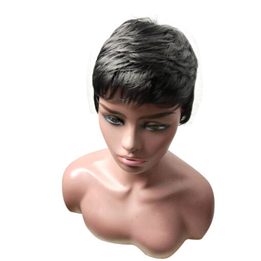 Voopet Short Pixie Cut Wigs For Women Black Women Synthetic Heat MI1603100