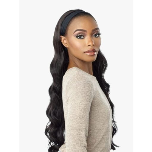 Weave Got The Look Dashly 26 Body Wave Headband Wig MI1605935