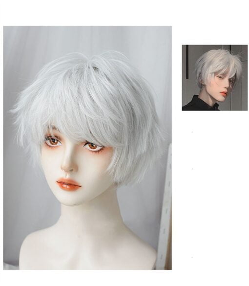 White Wig For Women Men MI1610757