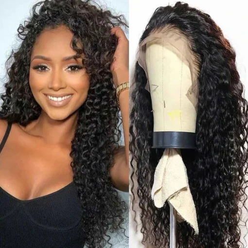 Wholesale 13X6 Loose Deep Wave Wig 13X4 Hd Transparent Full Lacel Wigs Brazilian Lace Front Human Hair Wig MI1602377