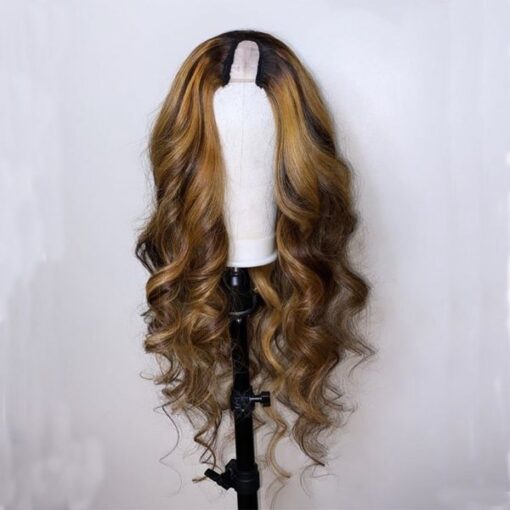 Wowebony Affordable Remy Human Hair Balayage Ombre Brown MI1610571